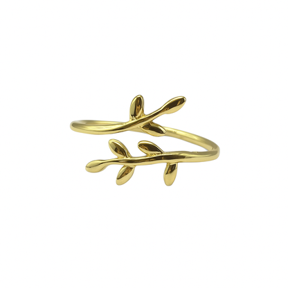 Twining Leaves Ring
