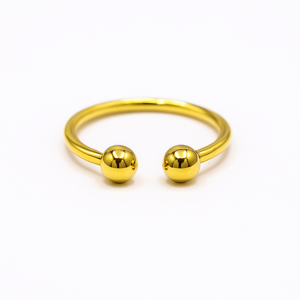 Sphere & Band Ring