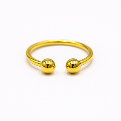 Sphere & Band Ring