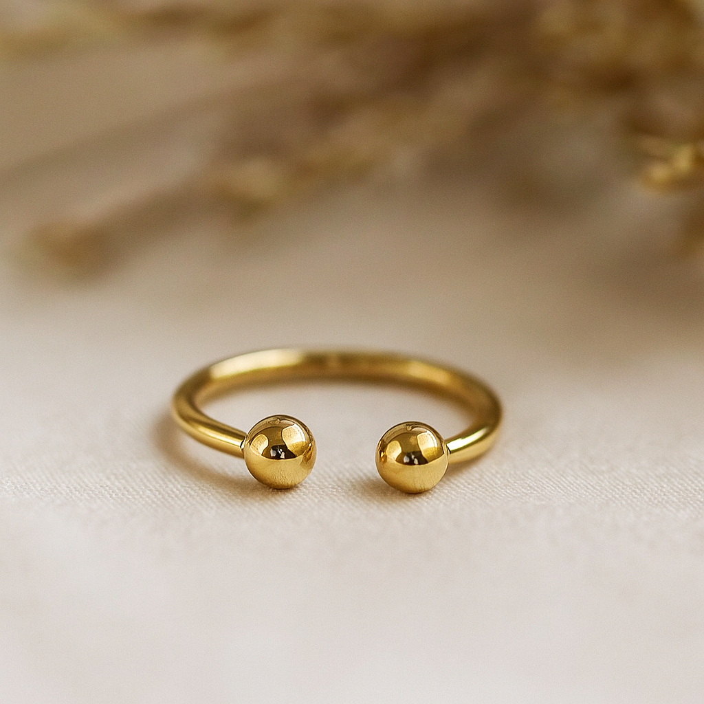 Sphere & Band Ring