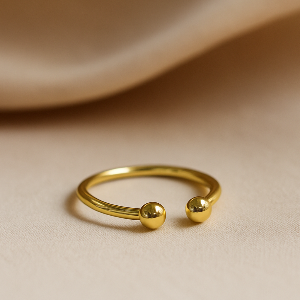 Sphere & Band Ring