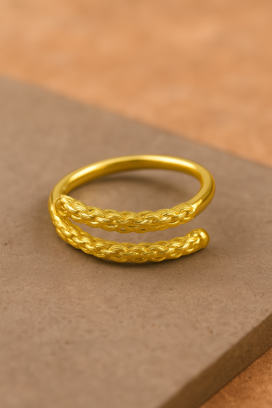 Twisted Vine Ring