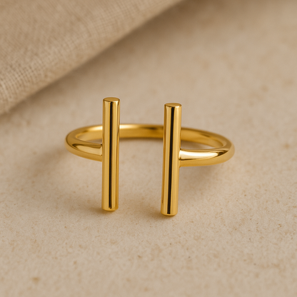 Parallel Lines Ring
