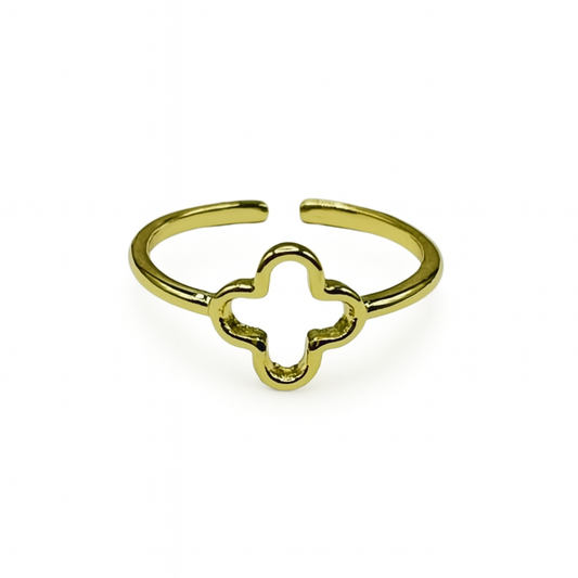 Cross Charm Ring