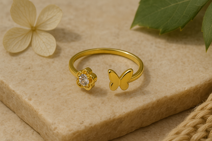Fluttering Elegance Ring