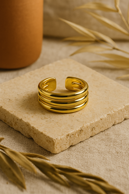 Triple Band Ring