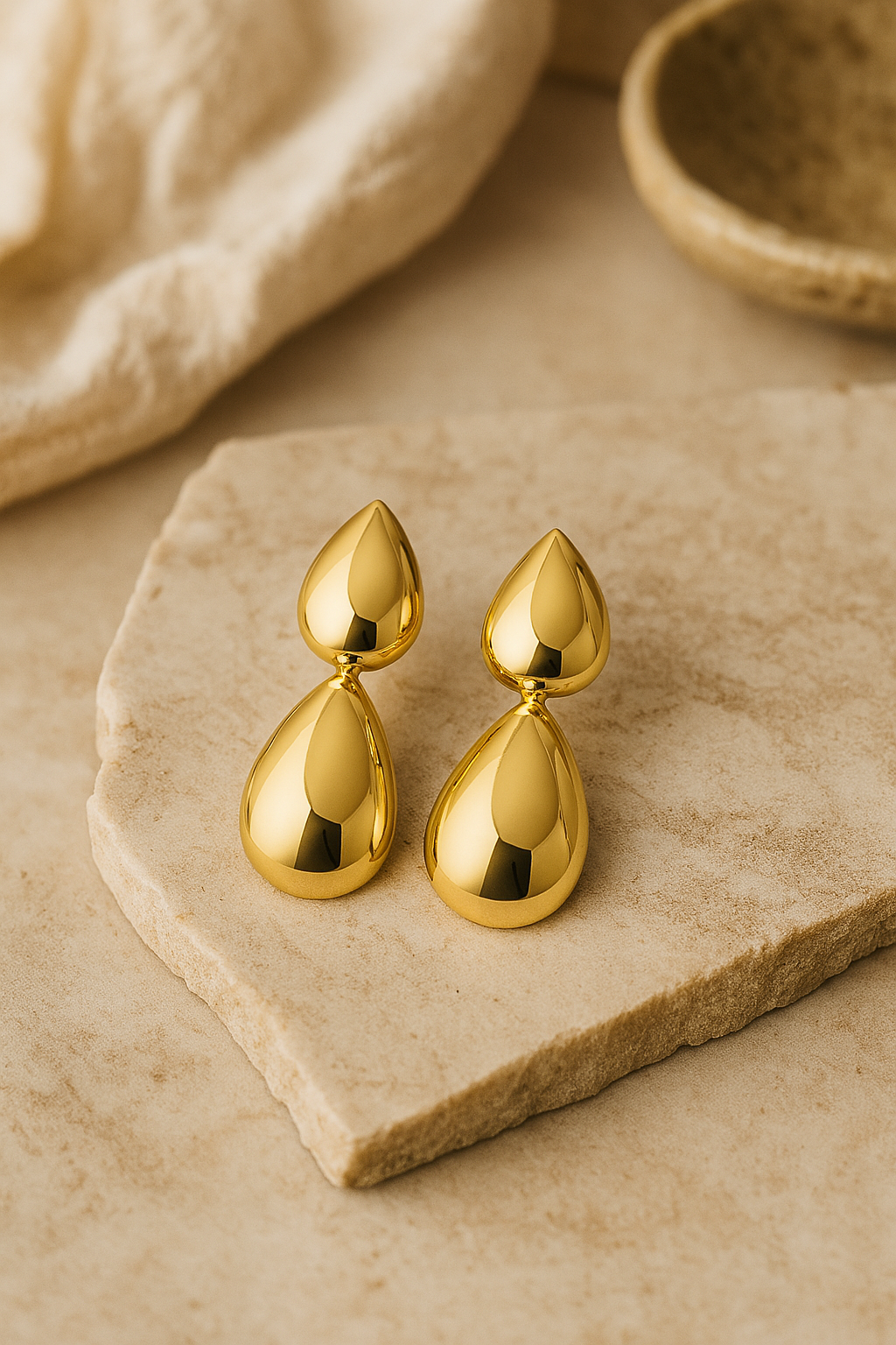 Dual Drop Earrings