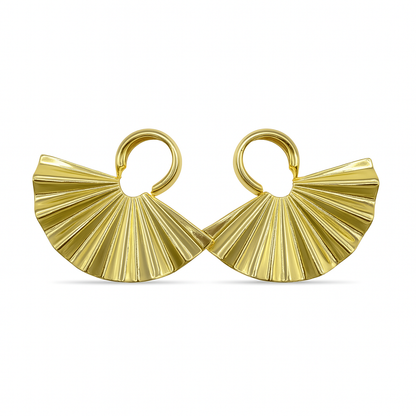 Aurora Fan Earrings