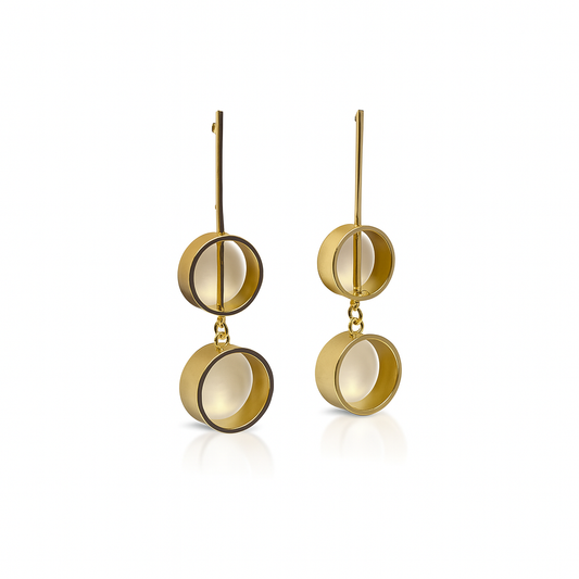 Sphere Dangle Earrings