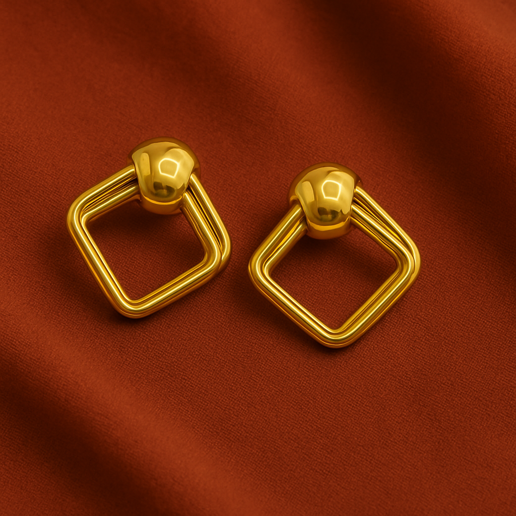 Square Radiance Earrings