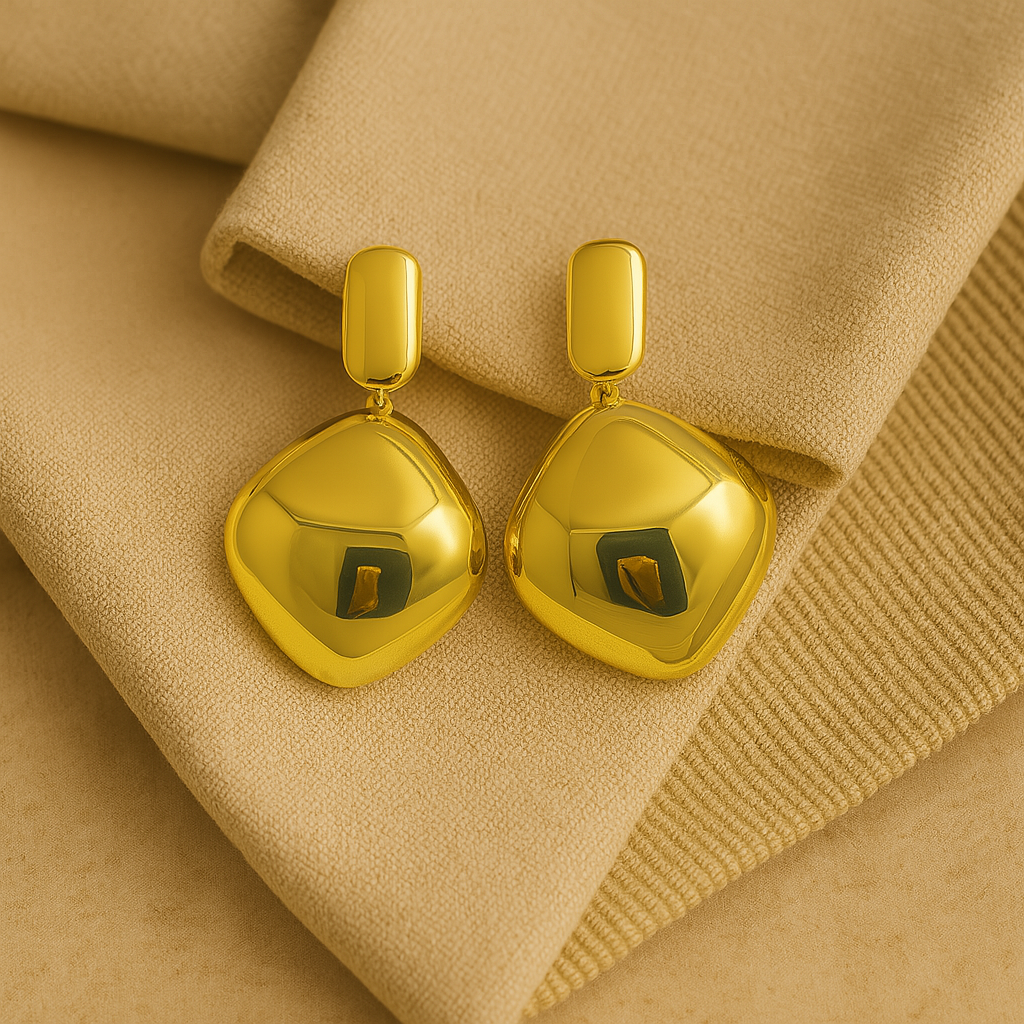 Golden Boldness Earrings