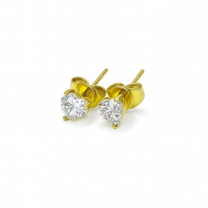 Sparkling Mini Heart Studs