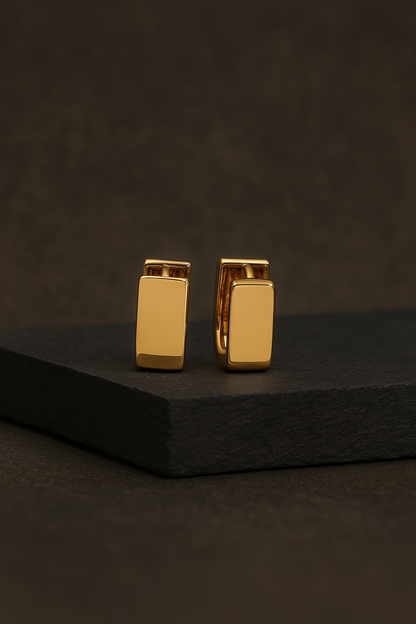 Geometric Hoop Earrings
