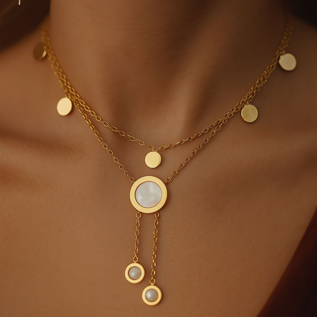 Twinkling Tassel Necklace