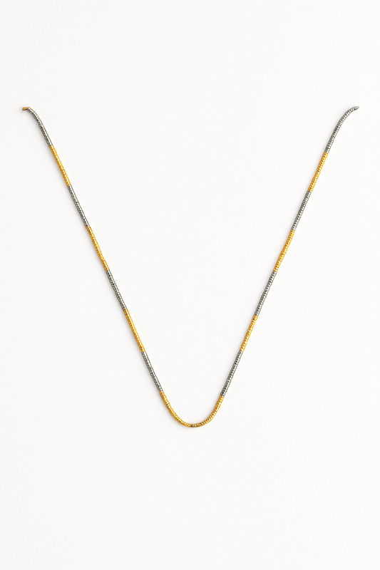 Two-Tone Chain Necklace