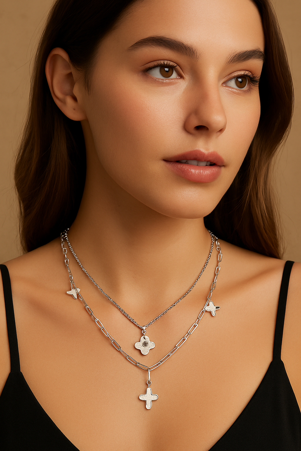 Silver Blooming Necklace