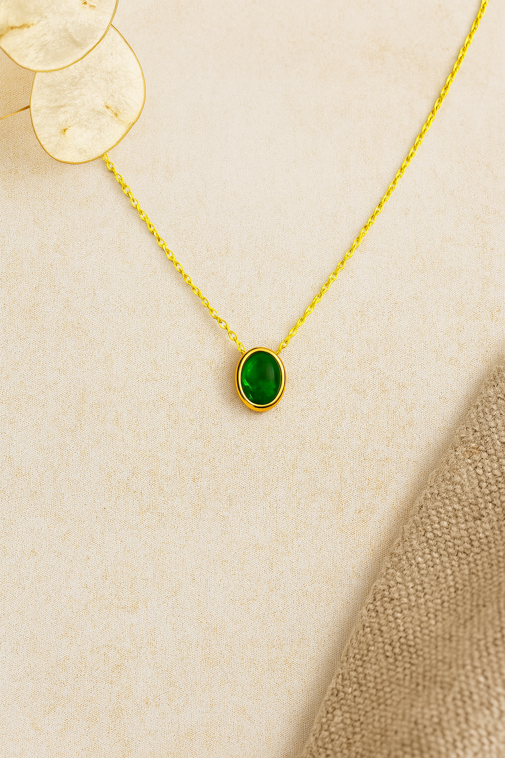 Green Gem Necklace