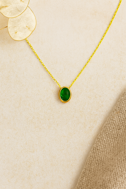 Green Gem Necklace