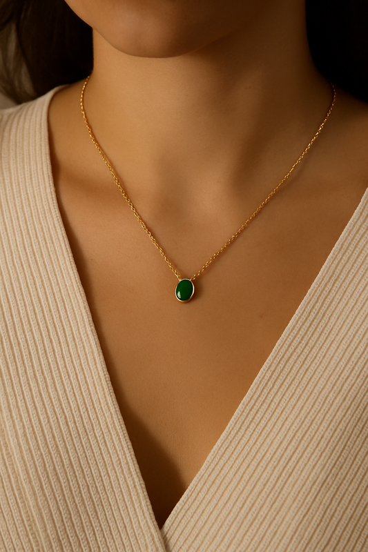 Green Gem Necklace