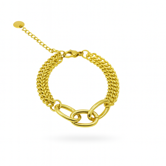 Interlocking Chain Bracelet