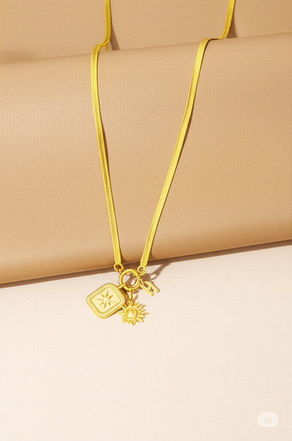 Starbeam Charm Necklace