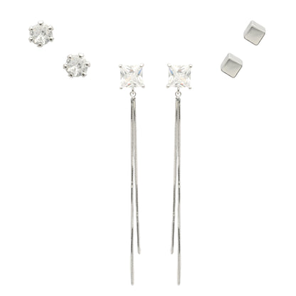 Sparkling Earrings Set