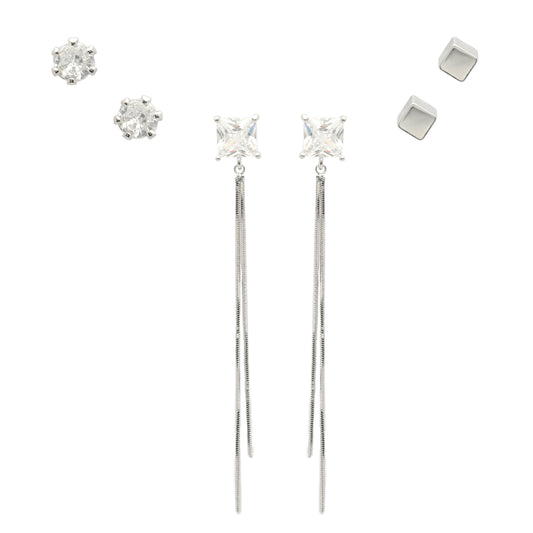 Sparkling Earrings Set