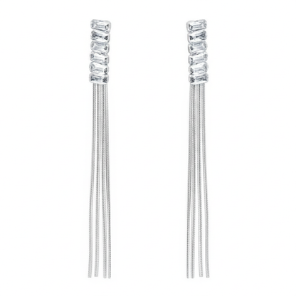Dazzling Tassel Earrings