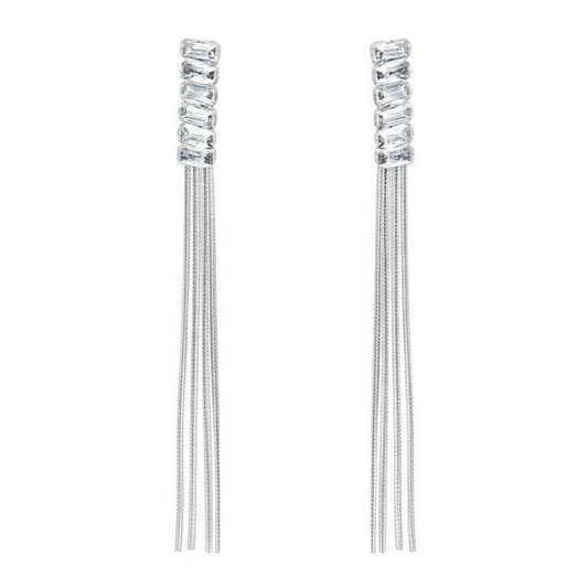 Dazzling Tassel Earrings