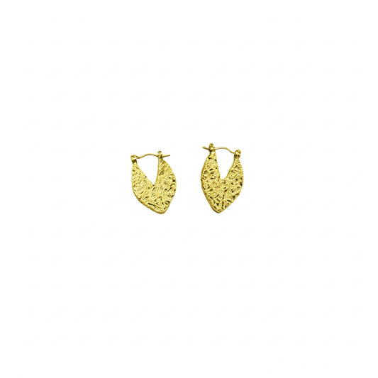 Gold Leaf Earrings