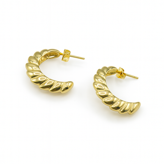 Intricate Hoop Earrings