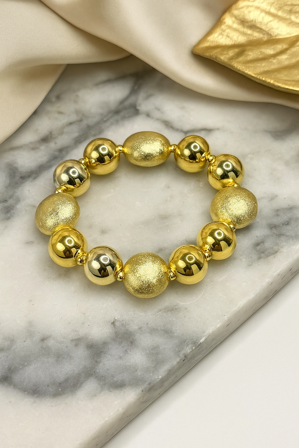 Golden Orb Bracelet
