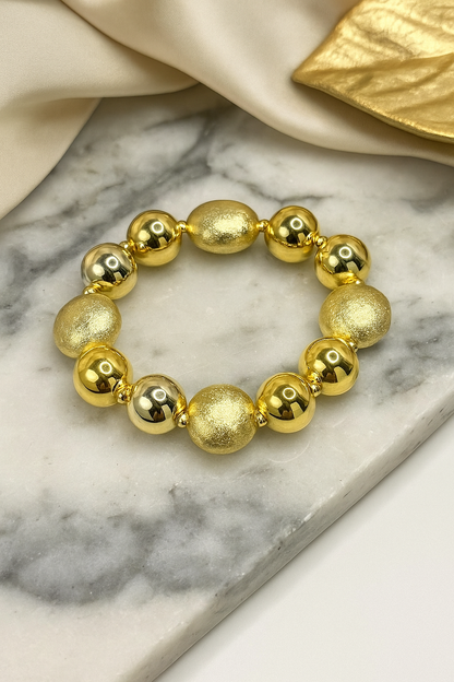 Golden Orb Bracelet