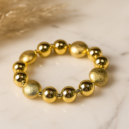 Golden Orb Bracelet