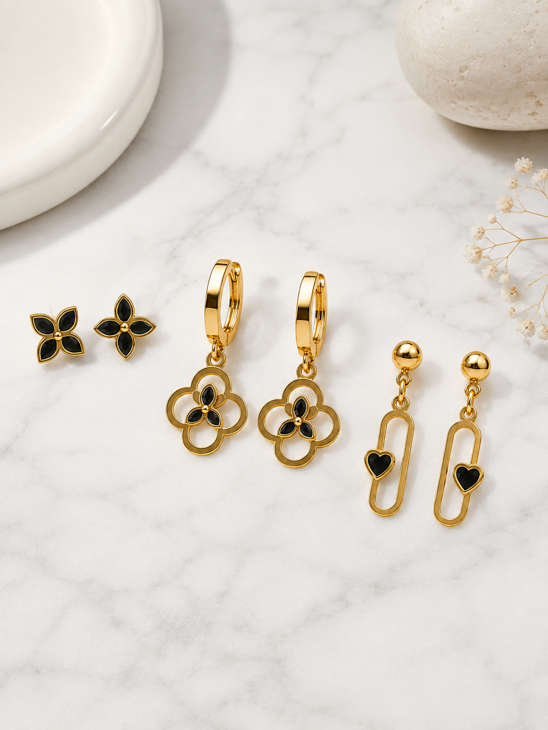 Trendy Earrings Set