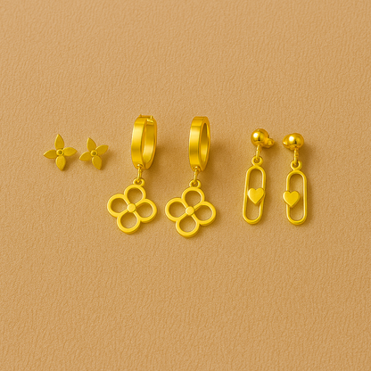 Trendy Earrings Set