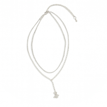 Crystal Butterfly Anklet