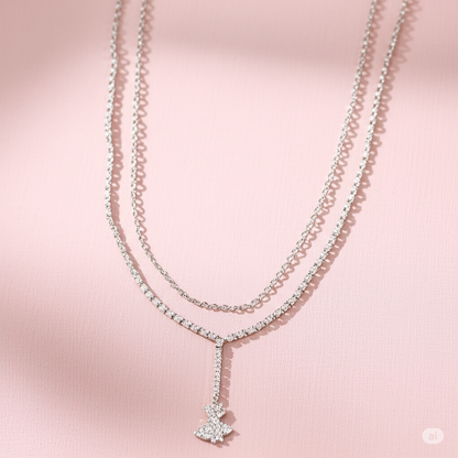 Crystal Butterfly Anklet