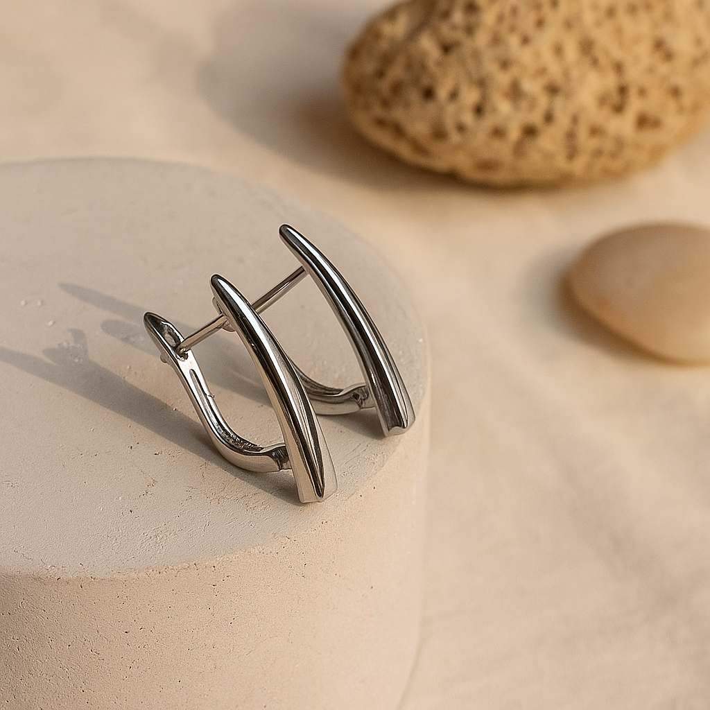Sharp Sweep Earrings