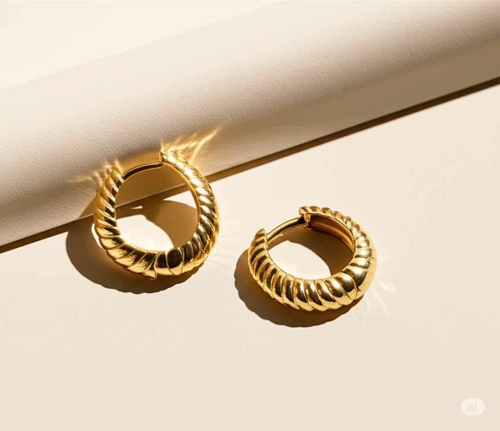 Ribbed Hoops