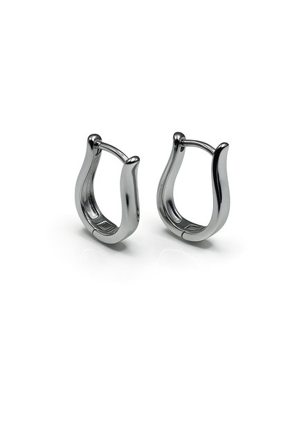 Curved Spoon Earrings