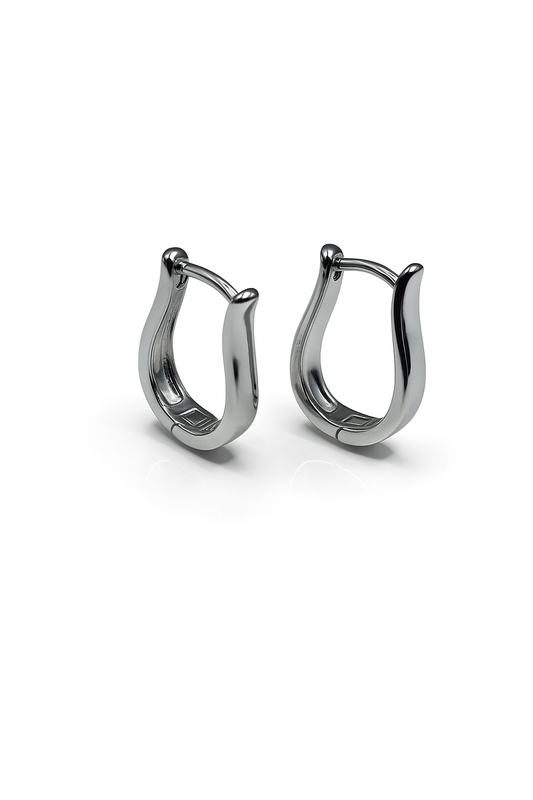 Curved Spoon Earrings