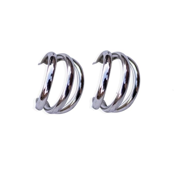 Stacked Curve Earrings