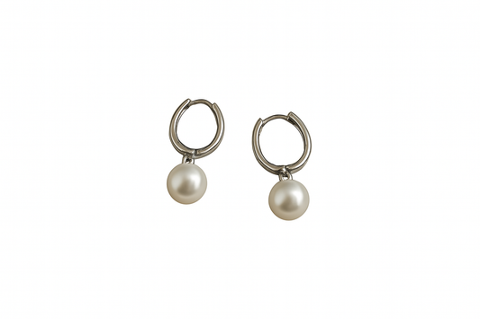 Serene Pearl Drop Earrings
