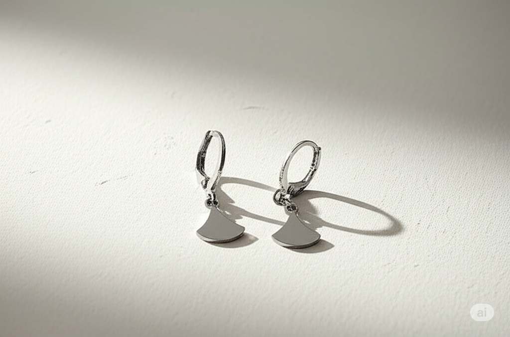 Triangle Drop Earrings