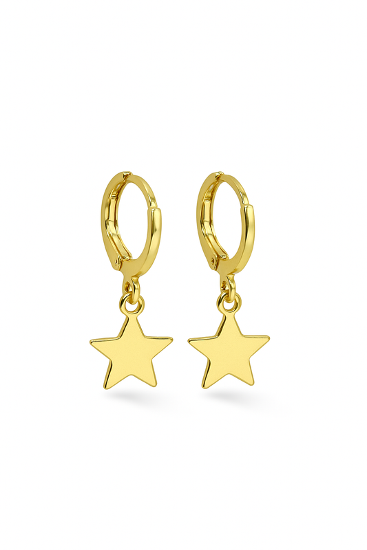 Dangle Star Earrings