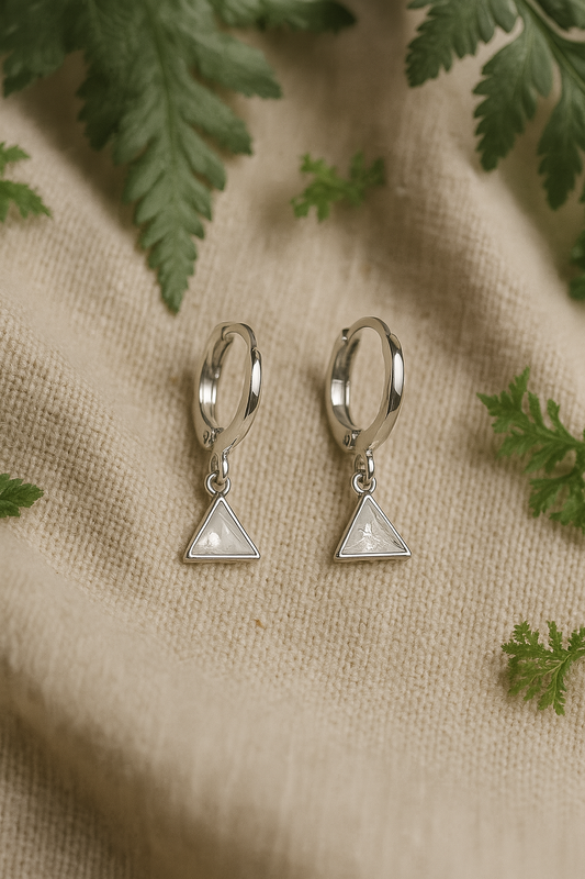Mini Triangle Hoops