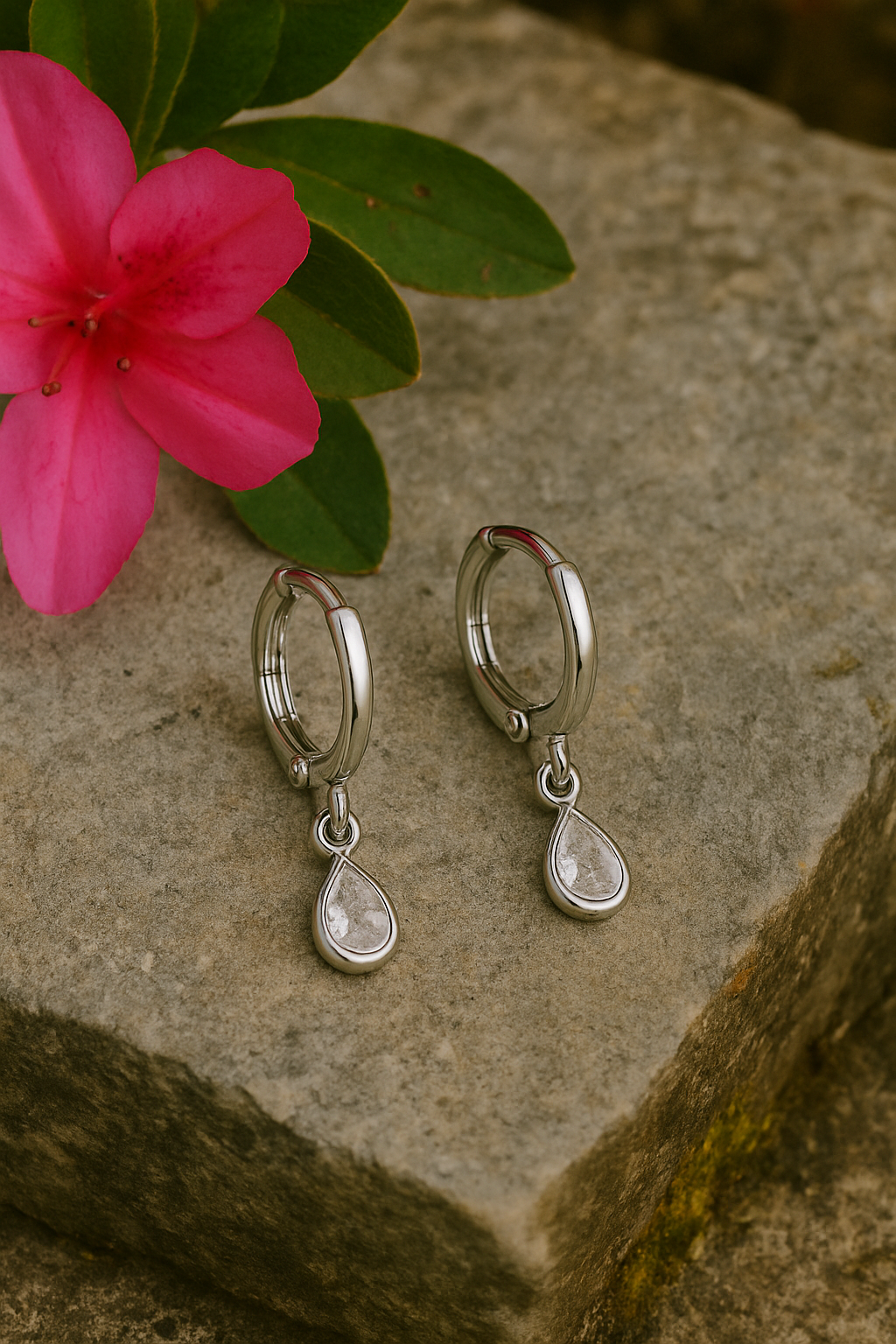 Teardrop Crystal Earrings