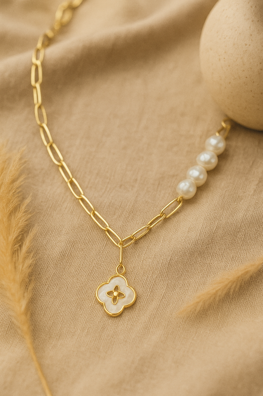 Timeless Pearl Clover Combo