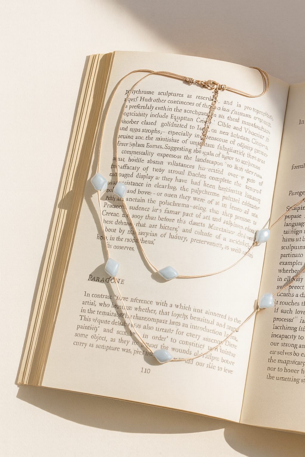 Diamond Pearl Necklace